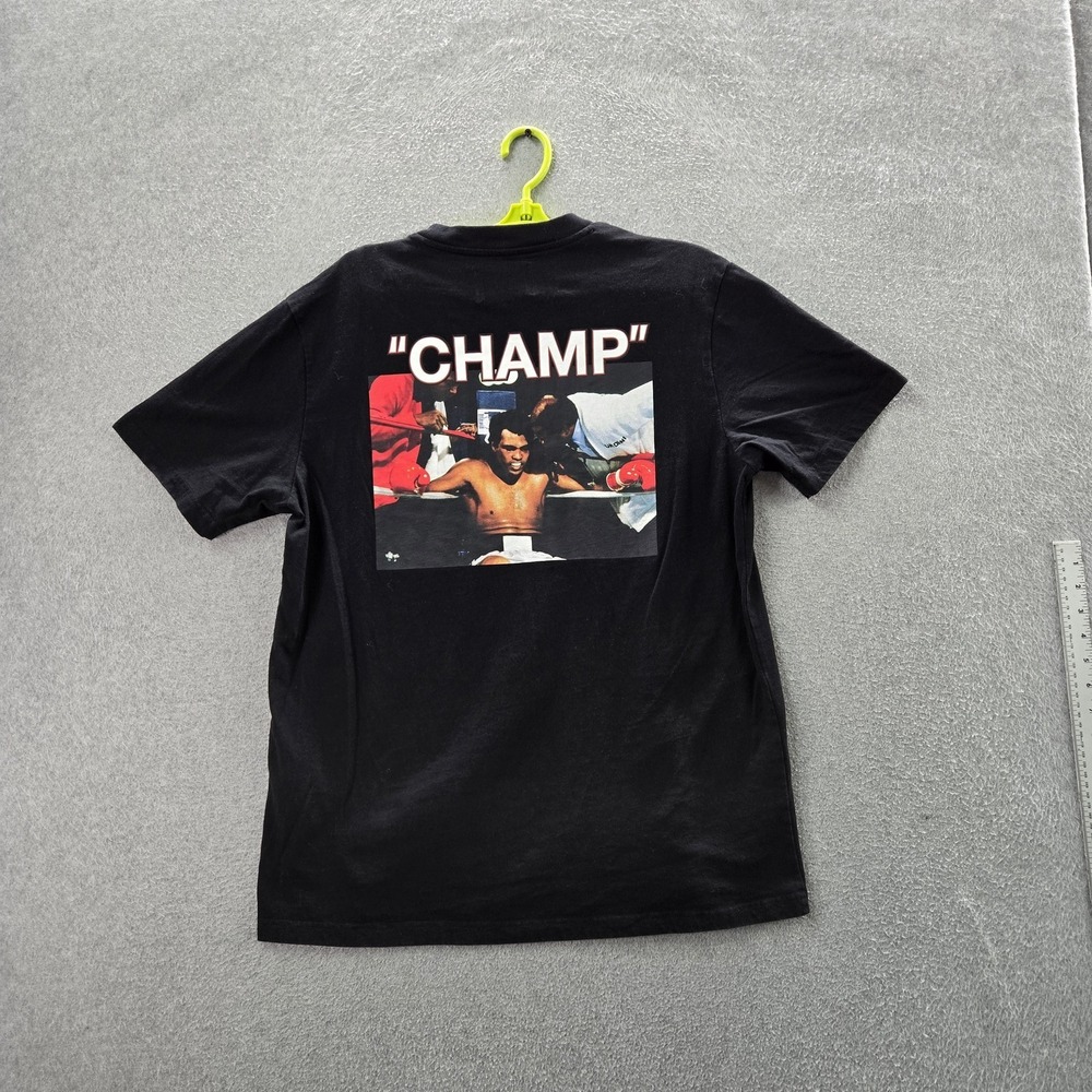 Shoe‎ Palace Men Shirt L Black Muhammad Ali Boxing Champ Tee